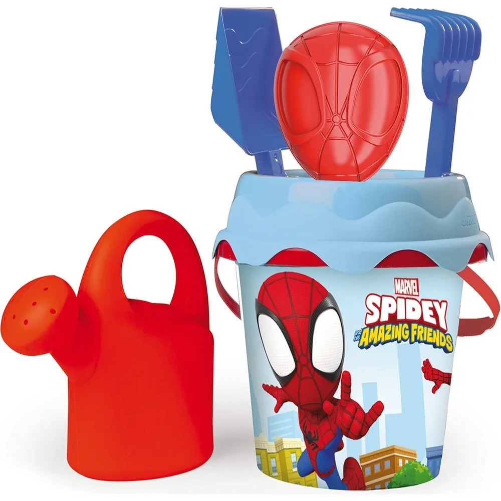 Cubo de playa completo Spidey Marvel Life - Smoby - FashionsVida