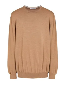 Pullover Herren Kamel 46,48,50,52,54,56,58,60 Herren - Gran Sasso - FashionsVida