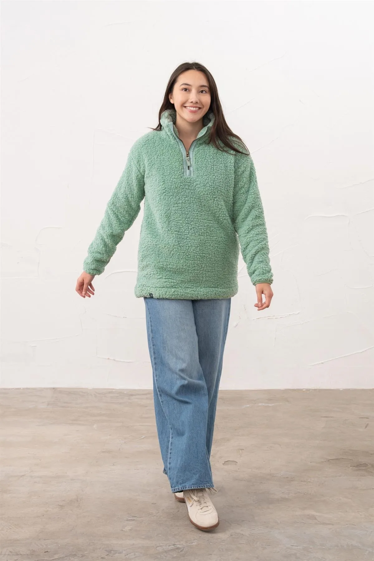 Bay Sherpa Womens Fleece - - Size: 16 - Lighthouse - FashionsVida