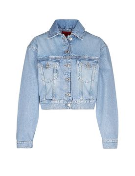 HUGO Jeansjacke GALATEA hellblau L damen