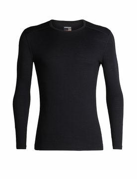 T-shirt de corps Merino 200 Oasis LS noir XXL