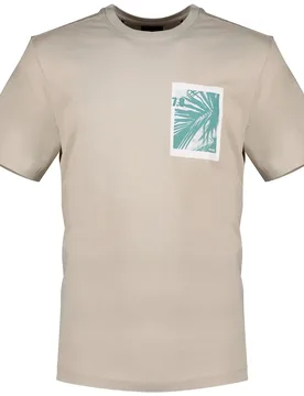 Maglietta A Maniche Corte Board Open Grey L - BOSS - FashionsVida