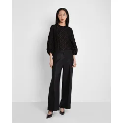 Pantalones de vestir de mujer de corte fluido
