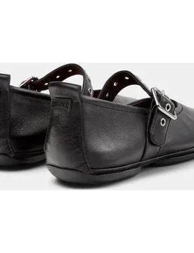 Merceditas planas de mujer right nina de piel - Camper - FashionsVida