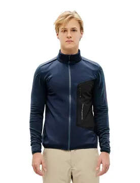 Gilet Tecno Grid Fleece Eclipse M