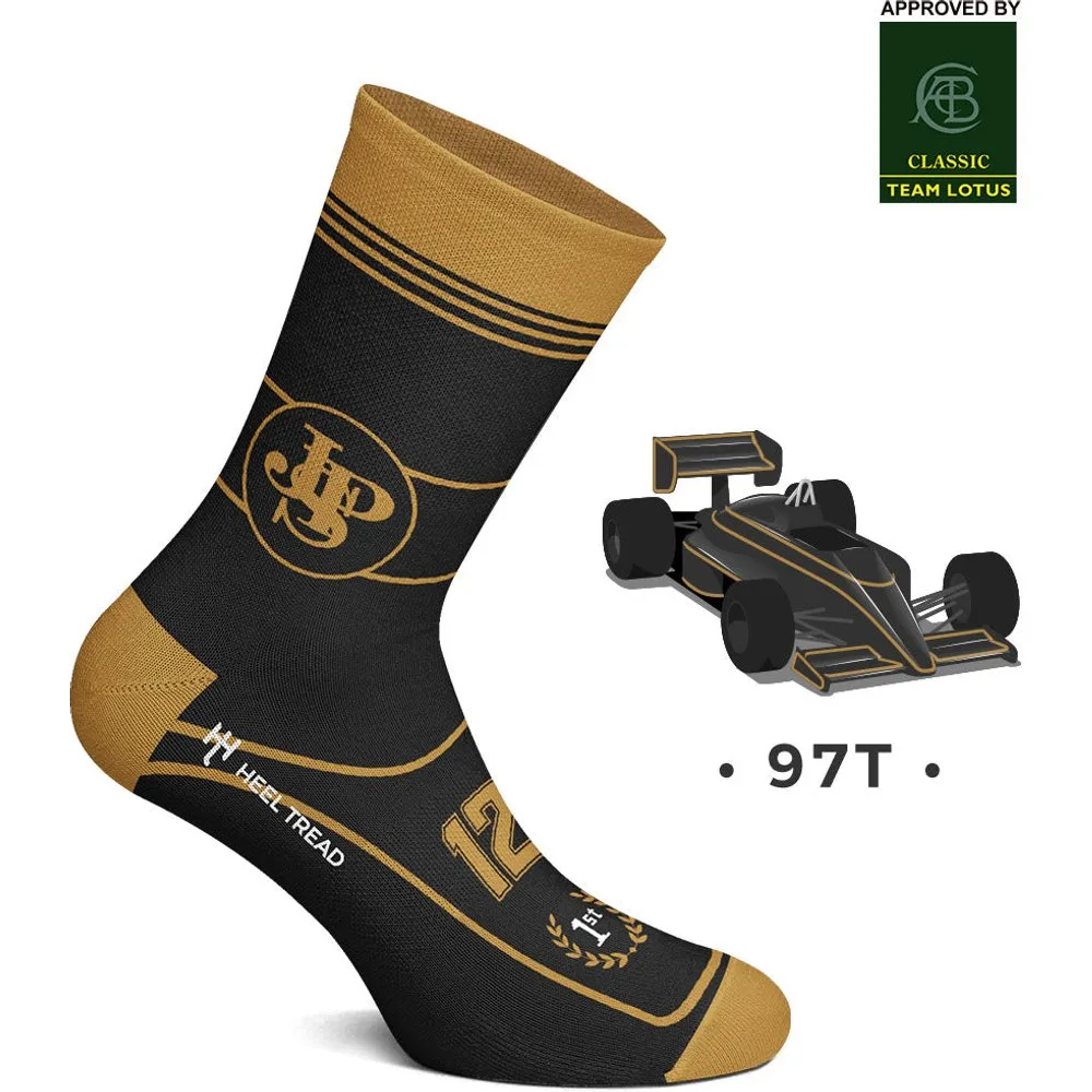 Calcetines de hombre 97T JPS cortos en color - Heel Tread - FashionsVida