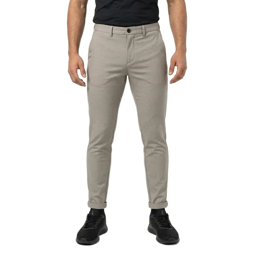 Pantaloni Chino Marco Connor Akm Beige / Detail Solid 27 - Jack & jones - FashionsVida