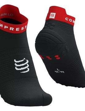 Pro racing socks v40 run low calcetines running Negro (2)