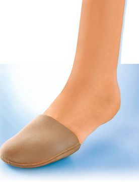 Fußpolster mit Silberfaser, 2 Stück 43 beige
