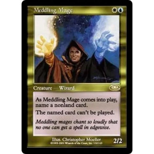 Meddling Mage Planeshift - Magic: The Gathering - FashionsVida