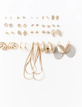 Sfera - Set 20 pendientes cadenas - Sfera - FashionsVida