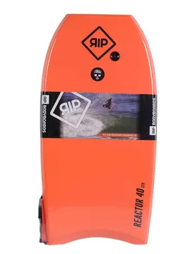 Bodyboard Eps Reactor 40+coil Leash Pu Orange / Blue 101.6 cm unisex - Rip - FashionsVida