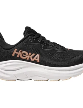 CLIFTON 10 Laufschuhe Damen BLACK / ROSE GOLD B (normal) 38 2/3 - HOKA - FashionsVida