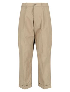 Men's Light & Natural Cotton Trousers