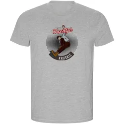 T-shirt à Manches Courtes Freestyle Rollers Eco Heather Grey XL