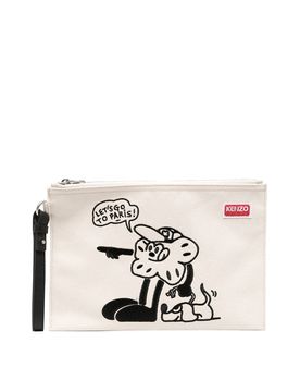 Kenzo Pochette in cotone