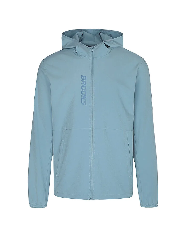 Chaqueta de running Canopy para hombre azul claro XL - Brooks - FashionsVida