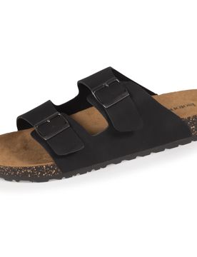 Mules sandales double bride Noir noir 42