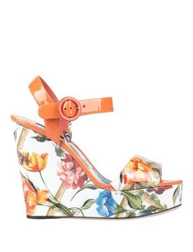 Dolce&Gabbana Sandalias Mujer Naranja 36,37 Mujer
