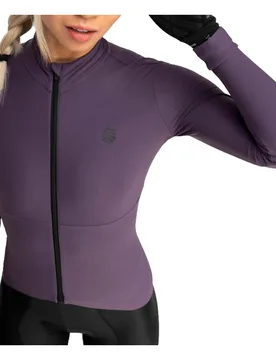 M7 trueba maillot manga larga mujer Morado (XS) - Siroko - FashionsVida