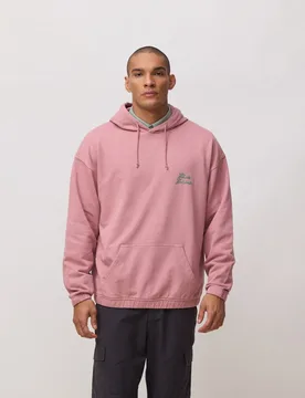 Sudadera de hombre con capucha movement sienna - Blue Banana - FashionsVida