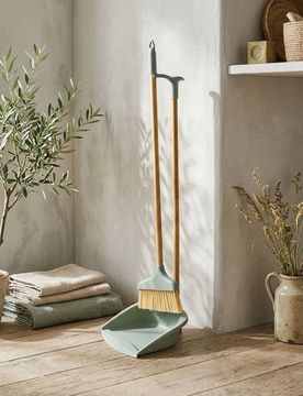 Scopa e paletta - verde menta
