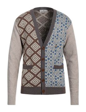 Strickjacke Herren Braun S Herren
