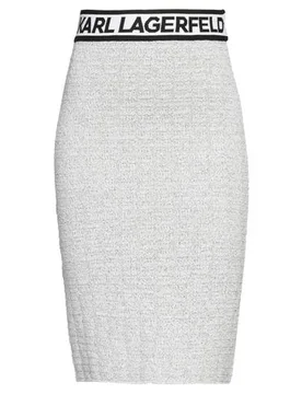 Midi-Rock Damen Weiß S,XS,XXL Damen - Karl lagerfeld - FashionsVida