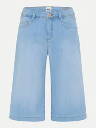 Wide Leg Bermuda STYLE MAINE Blau 38