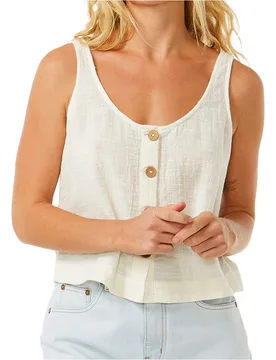 Classic surf camiseta tirantes mujer Beige (XS) - Rip curl - FashionsVida