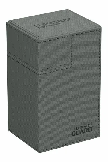 Flip`n`Tray 80+ XenoSkin Monocolor Grey - Ultimate Guard - FashionsVida