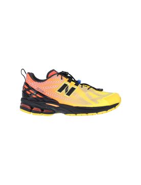 Unisex Bright Leather & Mesh Sneakers