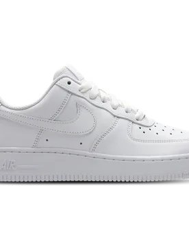 Air Force Damen Sneaker - Weiß - Größe 36.5 - Leder, Textil White 36.5 - Nike - FashionsVida