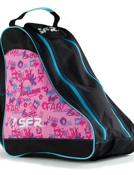 Fourreau Designer Ice & Skate Bag Pink Graffiti One Size unisex - Sfr Skates - FashionsVida