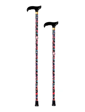 Gehstock "Fleur", faltbar schwarz - Vital Comfort - FashionsVida