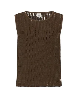 Brax Top INA braun 44 damen - Brax - FashionsVida