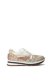 Women's 'Iskara' Porvair Chunky Trainers in Gold Size: 3 - Gold - Size: 3