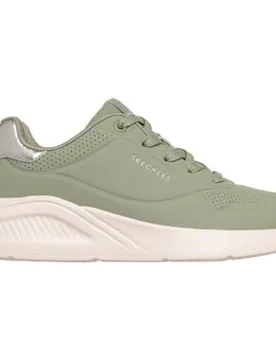 Sneaker Uno Lite - Shimmer Along 177291 Sage 38;41 Female - Skechers - FashionsVida