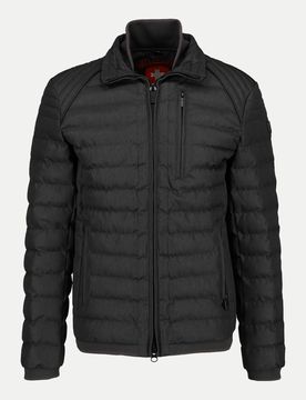 Steppjacke Molekül Schwarz XXL