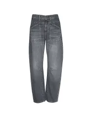 Jeans Balloon Fit 7/8 SELENA gris S/L30