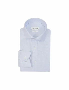 Businesshemd Slim Fit hellblau 44 herren - Profuomo - FashionsVida