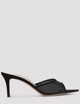 Gianvito Rossi Elle 70 Mini Mules