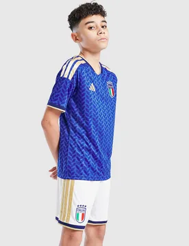 Italien 2026 Heim Shorts Kinder, Weiß - unisex - Size: 13-14Y - Adidas - FashionsVida