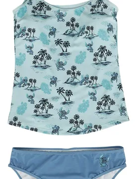 Disney Bikini-Set - Funny - S bis XXL - für Damen - Größe XXL - multicolor - EMP exklusives Merchandise! - Frauen - female - Lilo & Stitch - FashionsVida
