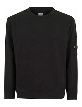 Sweatshirts crew neck in malfile` fleece
