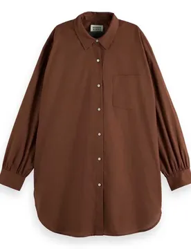 Chemise à Manches Longues U9b00628t Oversized Cold Brew 40