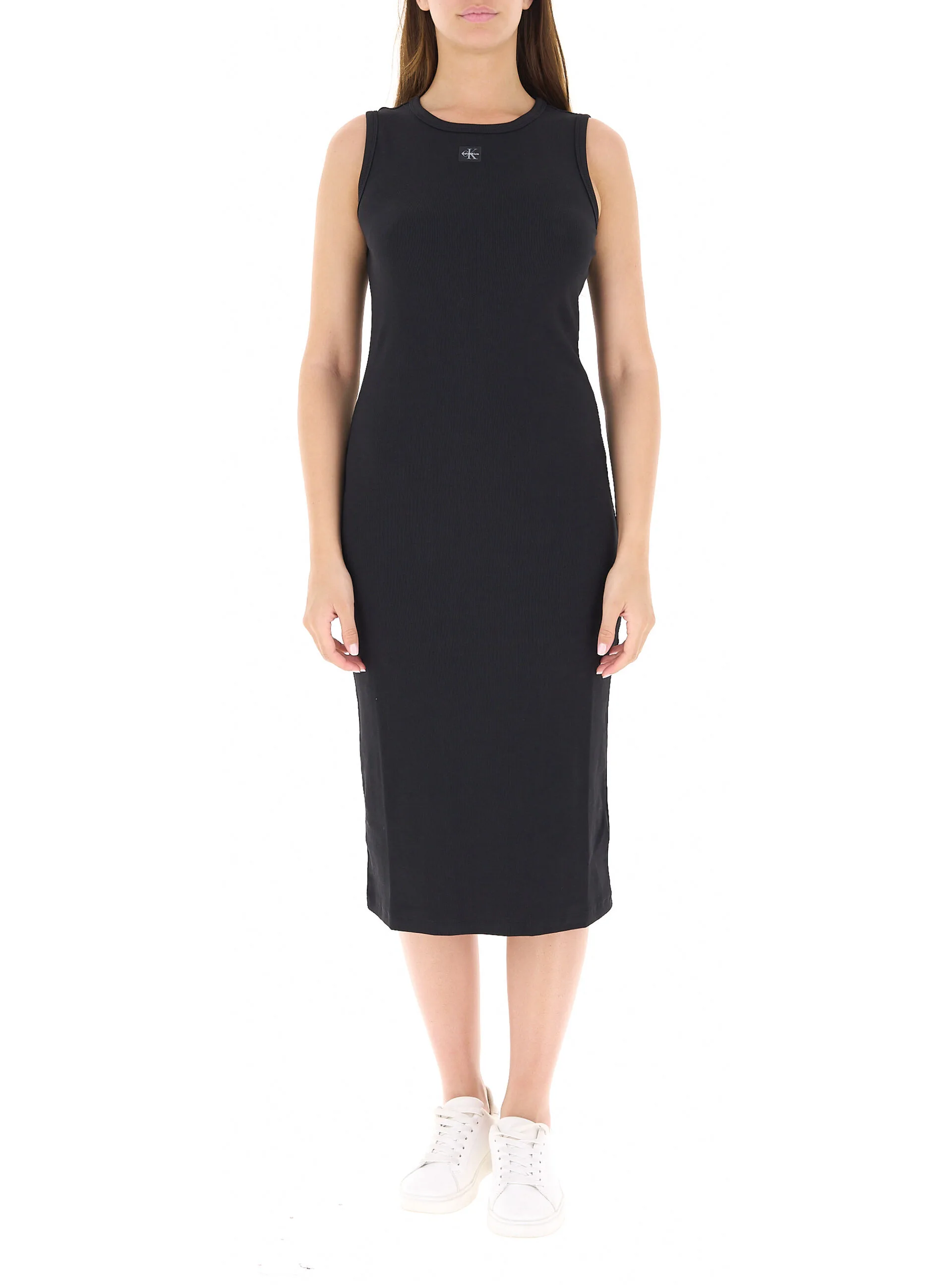 Abito smanicato NERO S - Calvin Klein - FashionsVida