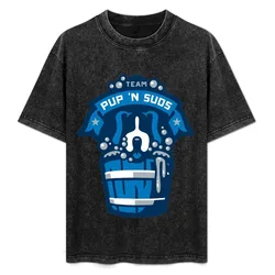 Team Pup N Suds T-Shirt Standard Fit Solid Tee Shirt