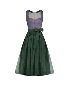 Dirndl HEDI 80cm dunkelgrün 42 damen