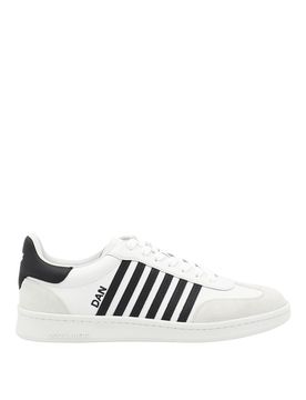 Dsquared2 Scneaker in pelle bianca